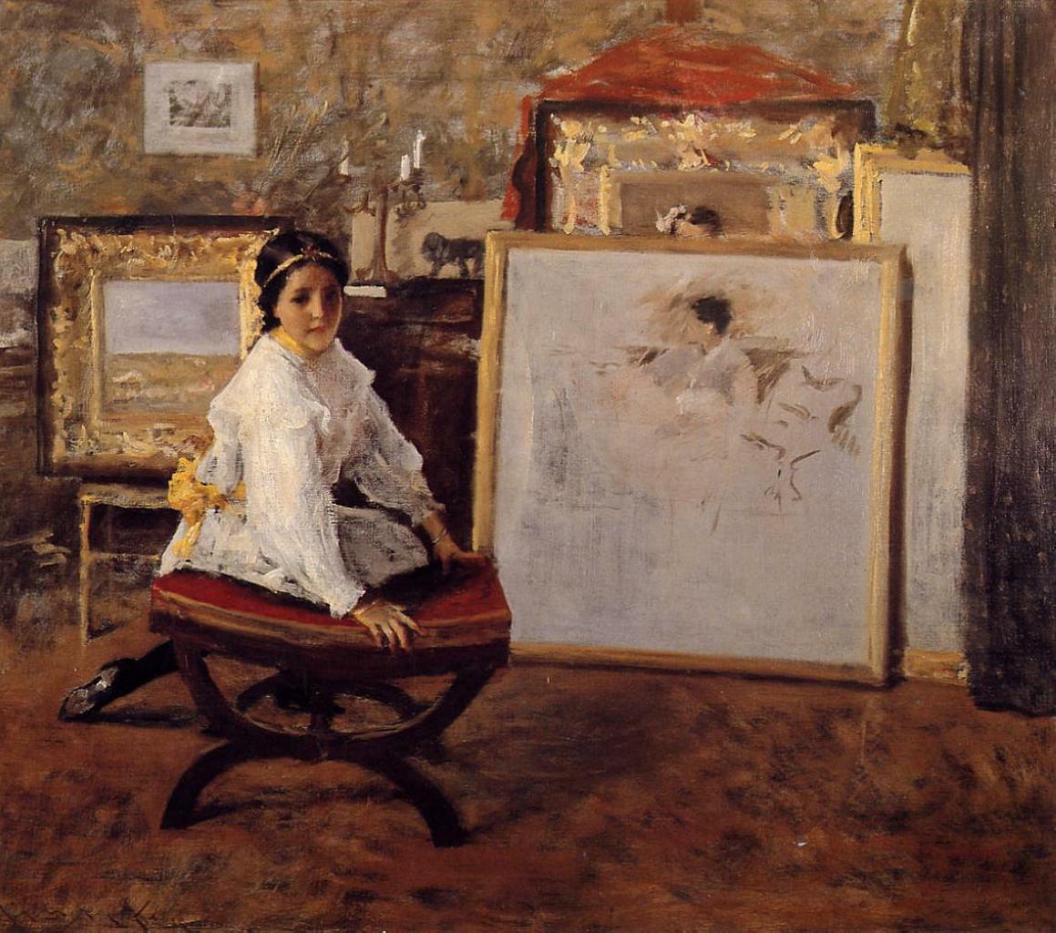 artistchase's tweet photo. Did You Speak To Me? #chase #williammerrittchase https://t.co/86CMH2CSUf https://t.co/K6Q0GrsEuk