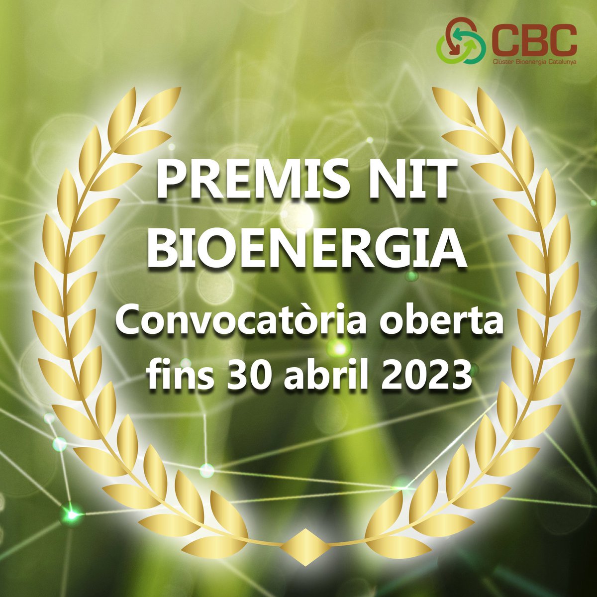 Bioenergia_Cat's tweet photo. PREMIS NIT BIOENERGIA - Projectes de #biomassa, #biogàs i d'innovació en #bioenergia. Convocatòria oberta fins el 30 d'abril!!! Bases i inscripcions 👉 https://t.co/aNjc4Roj1F. Els entregarem a la NIT DE LA BIOENERGIA el 18 de maig al @CosmoCaixa. #bioenergia #biomassa #biogàs https://t.co/dYRenfPaDR