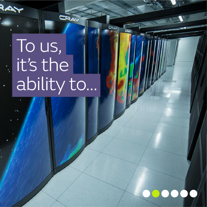 metoffice's tweet photo. Our weather models harness the power of our state-of-the-art supercomputer, which runs billions of detailed calculations every day to deliver accurate local forecasts to you.
#WhenAccuracyMatters