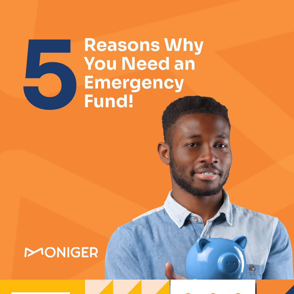 MonigerHQ's tweet photo. When life gives you lemons, make lemonade. And when it gives you unexpected expenses, ensure you have an emergency fund.
Here are 5 Reasons Why You Need an Emergency Fund! (A thread) 👇
#Moniger #moneymanagement #personalfinanceapp
#TheMoneyManager #monigerhq https://t.co/Sow3VAftFD