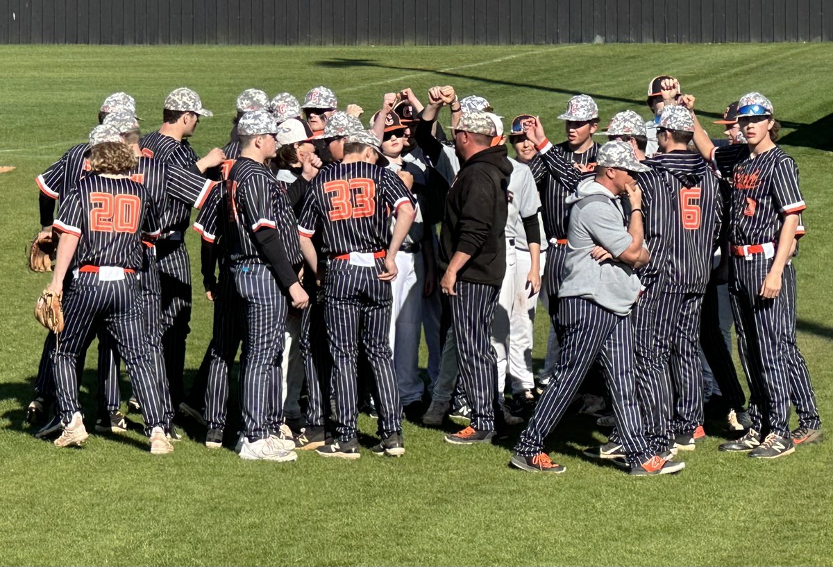 BaseballCushing's tweet photo. Brody Berlowitz throws a no hitter and records 13 strike outs in 5 innings while Cushing beats Inola 10-0  at home in game 1 of district series.  The Tigers will travel to Inola today for game 2.  The Tigers move to 11-0 with last nights win.
@BrodyBerlowitz @Okladrillers https://t.co/SYbJnwWh6Z