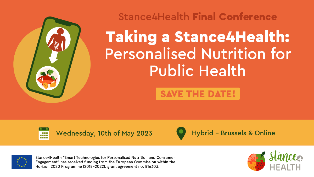 📌 SAVE the DATE for the final conference of our #Stance4Health project!
⏳10th of May 2023
⏰Conference 9:00-17:00 CEST;
⏰Networking reception 17:00-18:30 CEST
📌Registration is now OPEN 👉forms.gle/N9Ldr4hQPfQVuD…
More info will follow soon! Keep your eyes on our SM channels!