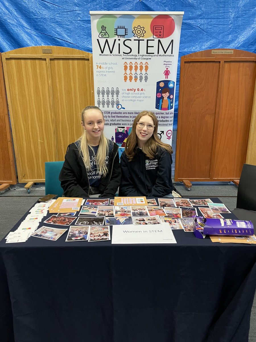 We’re at the <a href="/UofGlasgow/">University of Glasgow</a> open day until 3pm today, come and find us!
