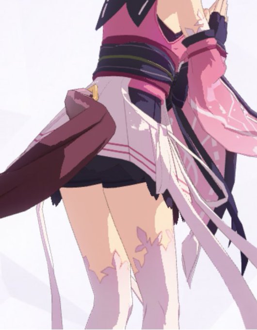 大淀式スケベスカートの横からスパッツが丸見えのチヨちゃんは切に思う 