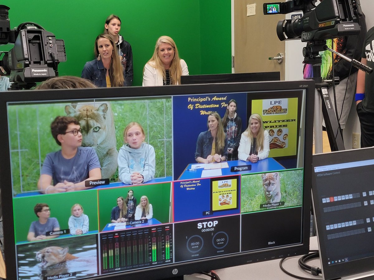 Loved welcoming 4th quarter <a href="/LPEPanthers/">Lake Park Elementary</a> this morning! These students are ready to finish the year strong! #CCPSSuccess