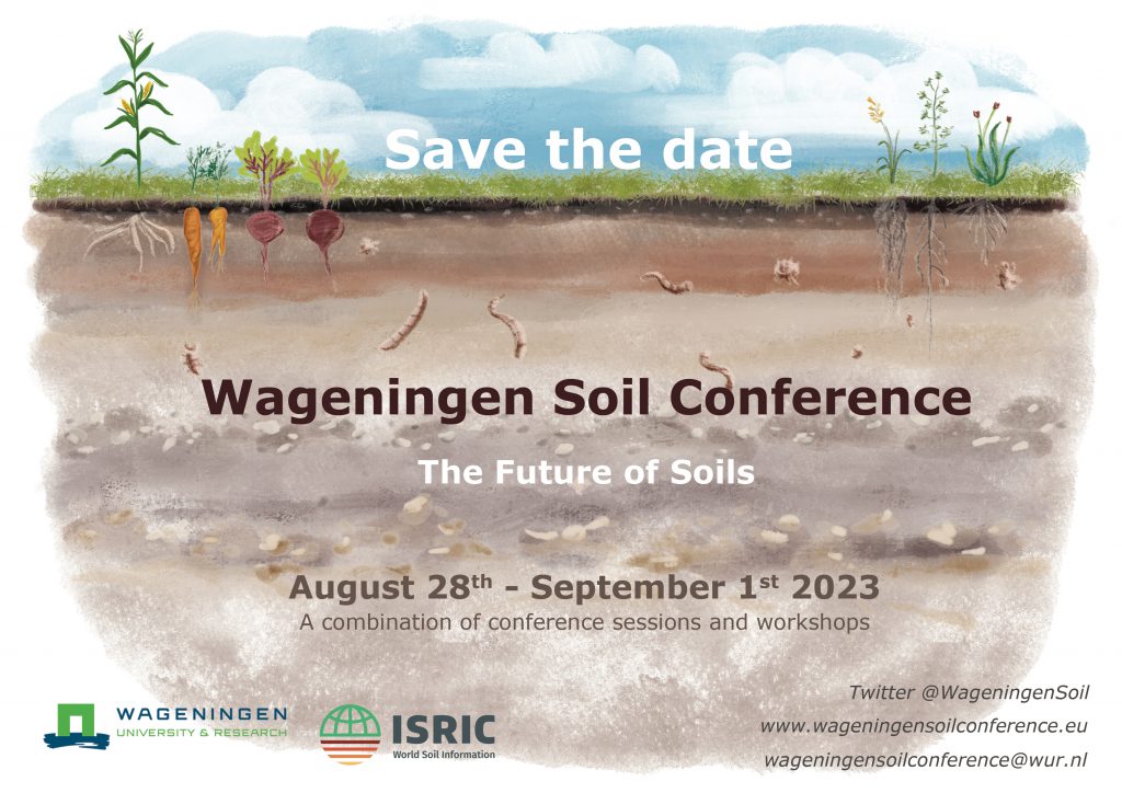 WUR Environmental (@wurenvironment) on Twitter photo #Lastcall - On April 17th the call for abstracts for <a href="/WageningenSoil/">Wageningen Soil Conference</a> 2023 closes. The WSC 2023 Scientific Committee will review these abstracts and propose the programme presentations ➡ wageningensoilconference.eu/2023/call-for-… 
#soil #conference #naturebasedsolutions #Lastcall - On April 17th the call for abstracts for <a href="/WageningenSoil/">Wageningen Soil Conference</a> 2023 closes. The WSC 2023 Scientific Committee will review these abstracts and propose the programme presentations ➡ wageningensoilconference.eu/2023/call-for-… 
#soil #conference #naturebasedsolutions