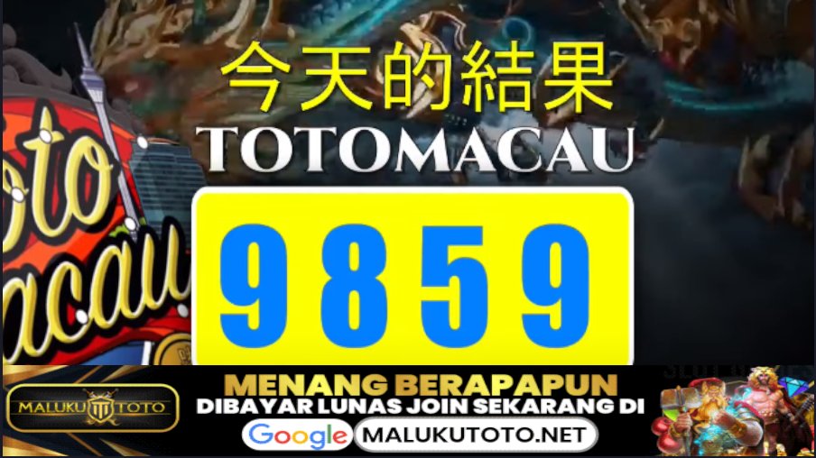 LiveDraw9's tweet photo. RESULT TOTOMACAU 4D SEASON 3 : 9859 SAH 
28 MARET 2023 JAM 19.00 WIB
#Twitter #viralindo #shorts #Jachttps://twitter.com/LiveDraw9/status/1635207252515885057/photo/1kpotWorldWin #jackpotworldday #indonesiaviral #malukutoto #totomacau #totomacaupools https://t.co/qMvdrViUqt
