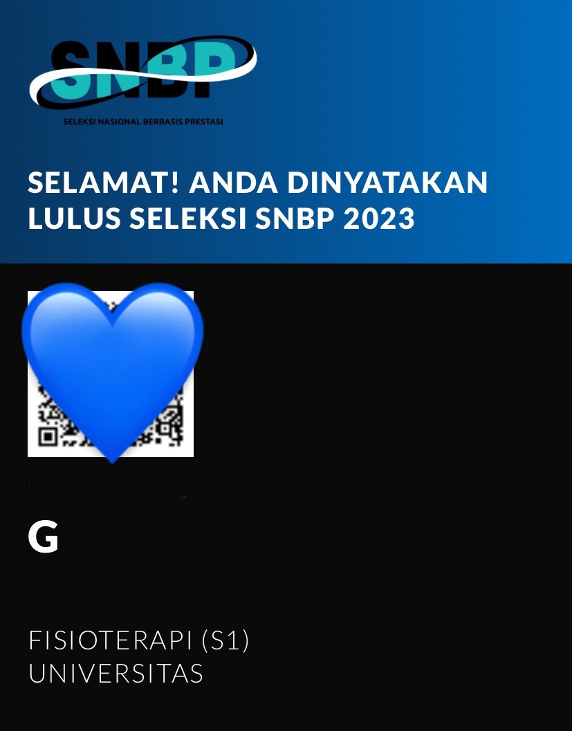 medreamstud's tweet image. guys aku lolos snbp 😭 sebenarnya berat banget lepasin fk, tapi dalam setiap doaku aku mintanya yang ditunjukkan yang terbaik, jadi mungkin emang ini yang terbaik buat aku. bismillah semoga nggak ngerasa salah jurusan di tengah jalan 🥹💙