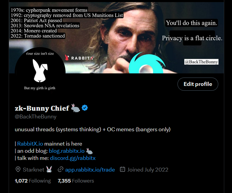 BackTheBunny's tweet photo. new banner just dropped. I particularly love this one since I consider it be based on the single greatest season of any show ever.

here are a couple memes that have been fitted as banners. if based banners are your thing 🤝

I'll prob keep adding to this. feel free to steal. https://t.co/alg2Xi4Ve7