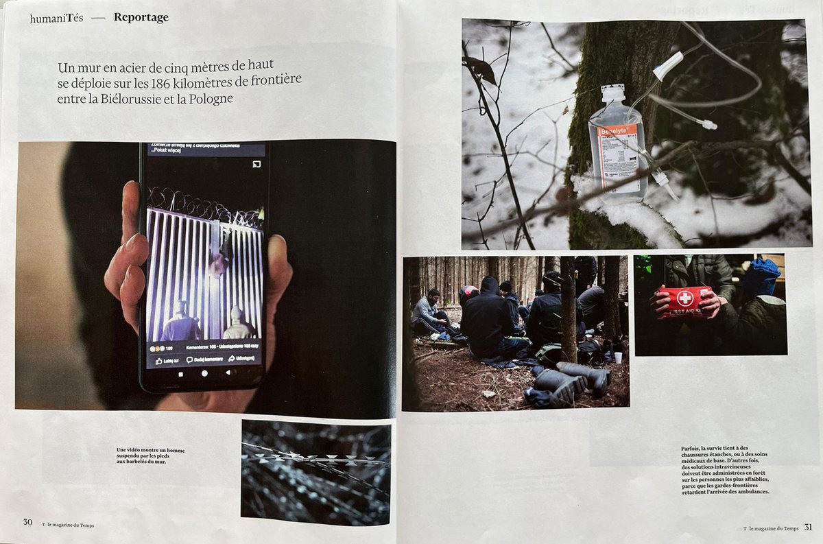 HannaJarzabek's tweet photo. @LeTemps publica mi reportaje sobre la situación de los refugiados en el Bosque de Bialowieza. La situación sigue siendo grave pero el tema desapareció de la agenda de los medios de comunicación. Gracias a Véronique Botteron por darle espacio y a @rinny_  por el maravilloso texto https://t.co/UJVQecAUPQ