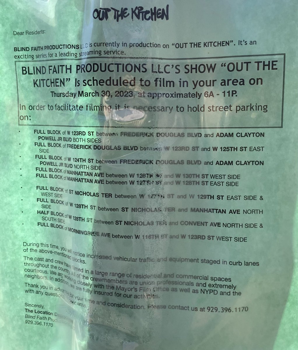 kucksuelwhan's tweet photo. @MarciaChapter2 @olv @Daredevil @MadeinNY @Marvel #outTheKitchen aka @Daredevil filming at/near W 116th St & Morningside Ave on 3.30.23 @olv @MadeinNY @Marvel #harlem #DaredevilBornAgain @_DaredevilShots @DDBAbts @NYCmorningside @isdaredevilout @DaredevilNews @disneyplus #HellsKitchen https://t.co/lzZteEXu8R