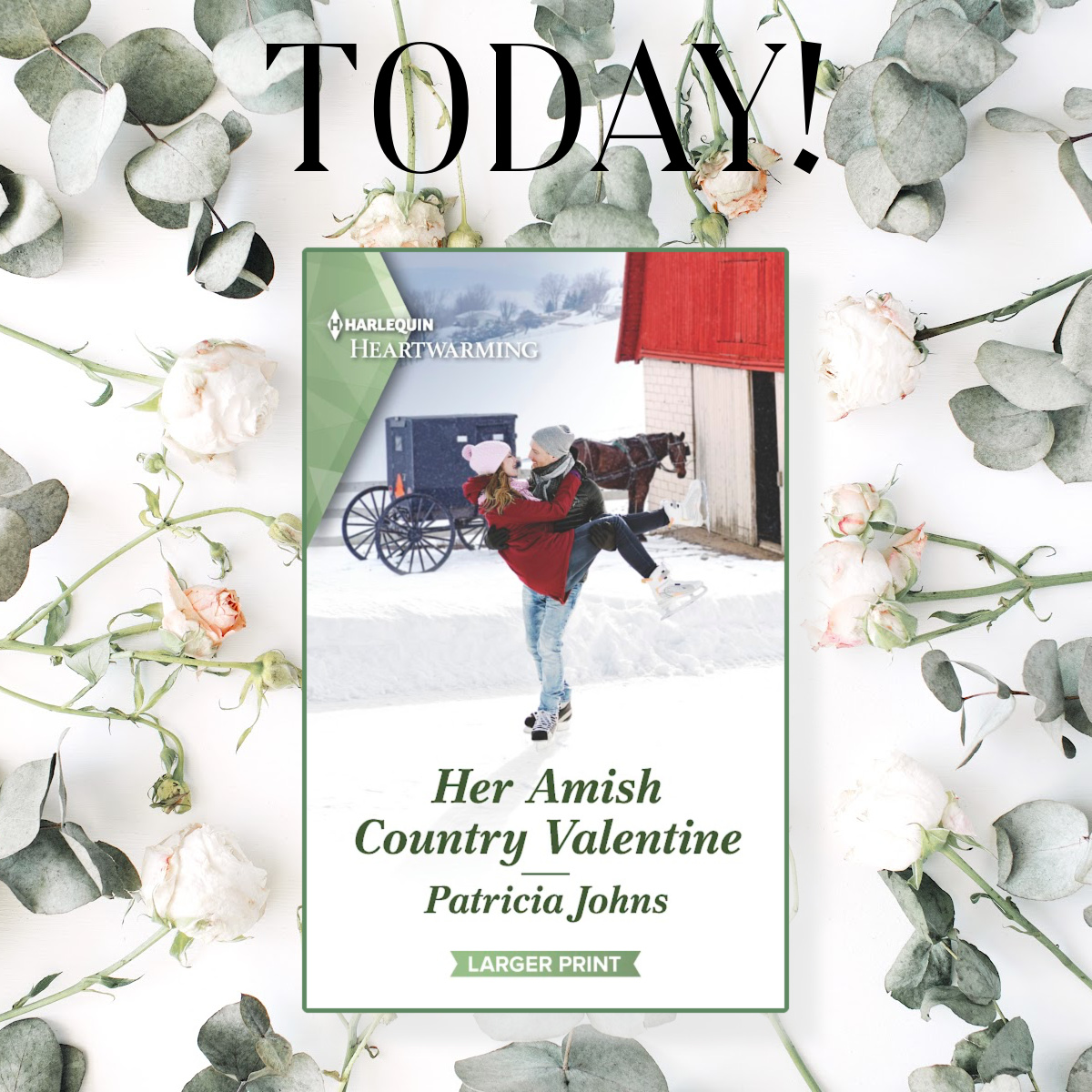 It's release day!! I can't wait to share this story with you! Fake date, Amish matchmaker, Englisher guests at an Amish B&amp;B, quirky characters, lasting love... This is the first book in a brand new miniseries!