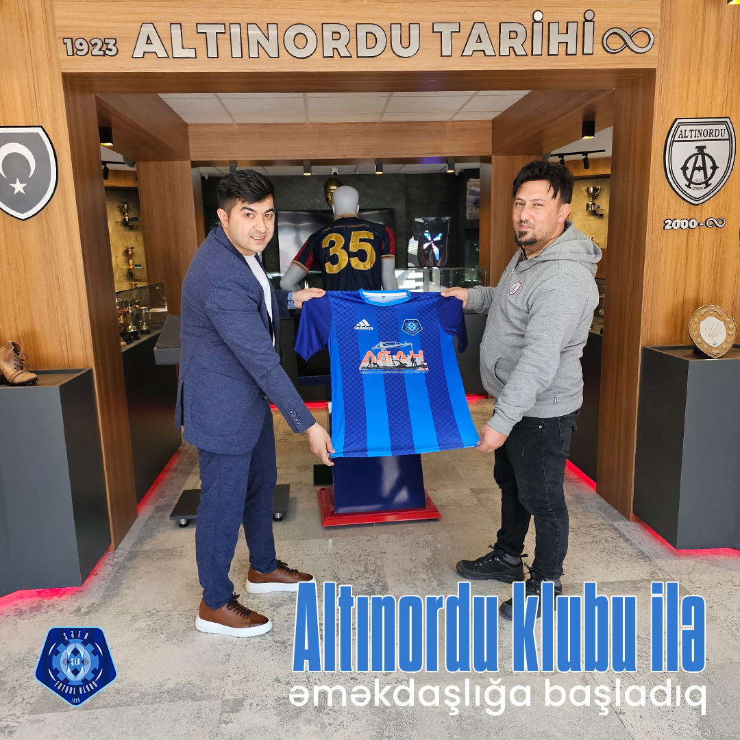 fcshafa's tweet photo. Futbolumuza yeniliklər gətirməyi  hədəf seçən "Şəfa Futbol Klubu" olaraq şad xəbərimiz var. "Oyunçu fabriki" olan "Altınordu" klubu ilə əməkdaşlıq üçün razılaşma əldə etdik. 

Qeydiyyat:
☎️+994 12 488 19 98
📱+994 50 207 35 57 (wp)

#fcshafa #futbol #Azerbaijan #Altınordu https://t.co/8YaQFfkQ11