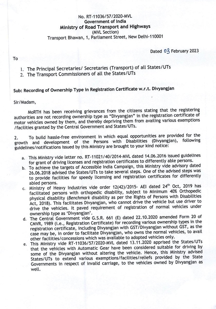 Disability Rights | India tweet media