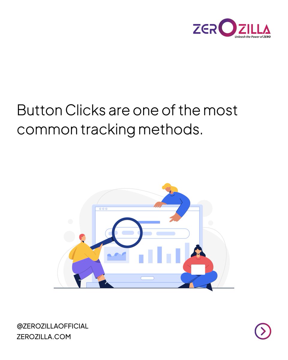 Zerozilla_com's tweet photo. Clicks on buttons such as 'Add to Cart', 'Submit', 'Buy Now', 'Sign Up', 'Download' etc are the most commonly tracked events on a website.

#ButtonClick events help in understanding user/visitor interaction &amp; #AdConversions better!📊
Know more: https://t.co/P90hBdMoSz
 #Zerozilla https://t.co/s3QhuCx2mi