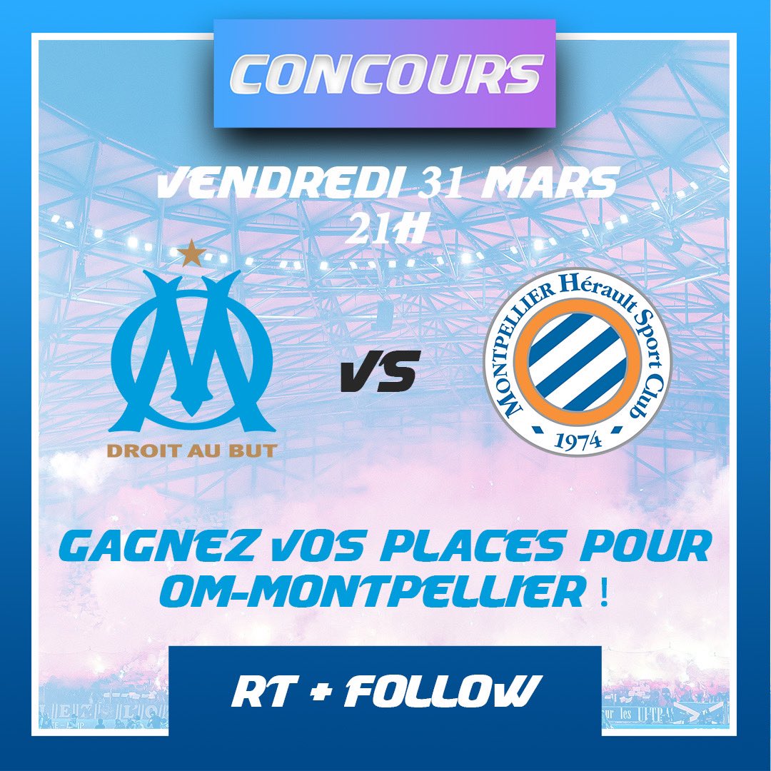 lephoceen's tweet photo. [#Concours] 

RT + Follow @lephoceen pour tenter de gagner 2 places pour le match de ce vendredi, entre l’#OM et Montpellier. 

Tirage au sort : jeudi - 18h 🔥 

#Rt #TeamOM #Follow #OMMHSC https://t.co/gbuggalcmq