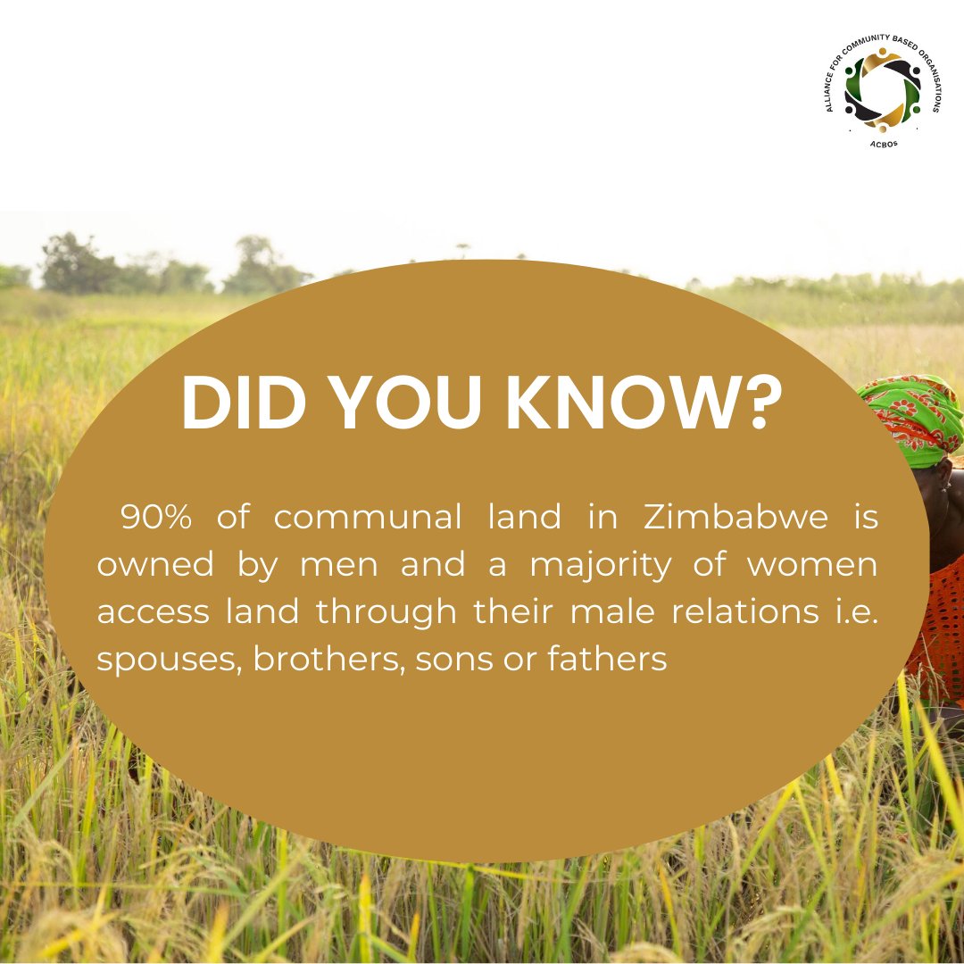 Women’s access to land is usually through their fathers, husbands, brothers. This has made it difficult for women to gain equal access to land for both farming and housing needs. #inclusivity #WomensMonth #Land @GwenTrust @wesewomen @RuralYoungWomen @YoungWomenInst @glanyline