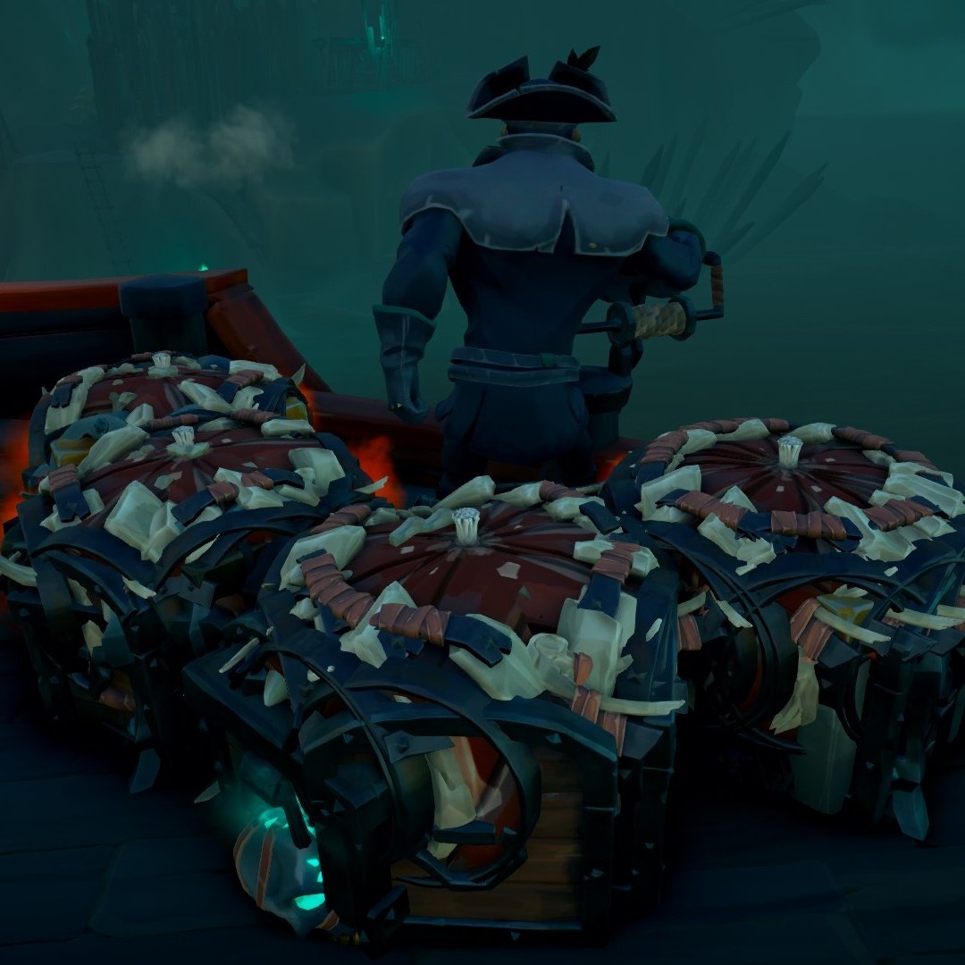 Thank you <a href="/SeaOfThieves/">Sea of Thieves</a> for yet another amazing community day! We appreciate all the hard work that the team at <a href="/RareLtd/">Rare Ltd.</a> put in every time! ❤️❤️❤️

It's not about the gold... It's about the friends you make along the way!

P.s. I promise I know what I'm doing with those kegs 🤣🤣