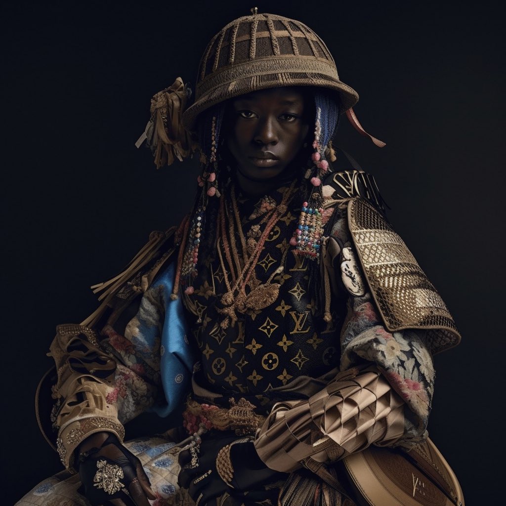 cryptofashionwk's tweet photo. #dapperdan #digitalfashionmonth #yesladypheOnix #yesladypheønix #louisvuitton #digitalfashion #AIfashion #generativeAI #generativefashion https://t.co/Pst3F8zAKH