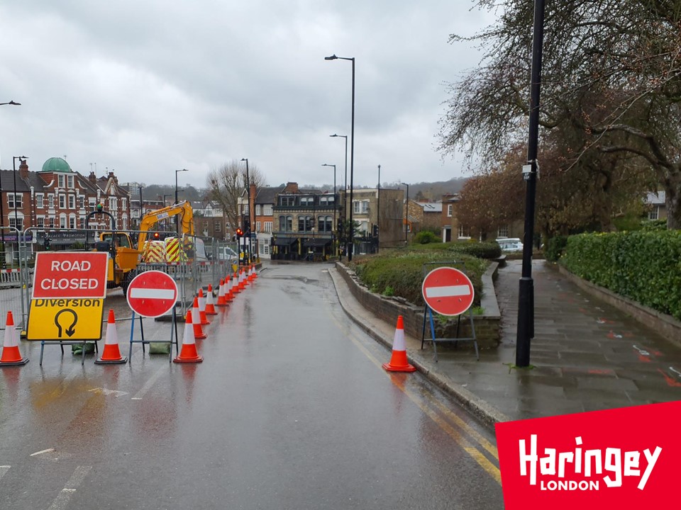 Haringey on Twitter "Update to Hornsey and Muswell Hill road works📢