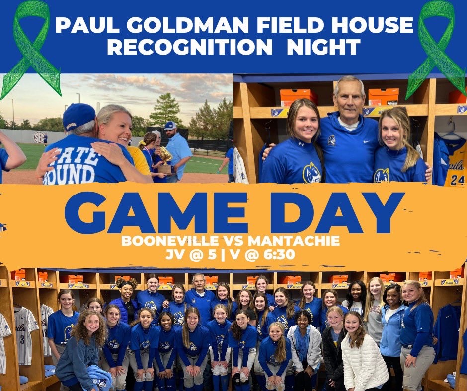 Tonight is a very special night at the Lady Blue Devil Softball Field as we add final touch to our new field house!

Tonight we name our new softball field house the Paul Goldman Field House! Thank you Mr. Goldman!

<a href="/bhsdevils1/">Booneville High School</a> <a href="/booneville_fp/">Booneville Softball</a>