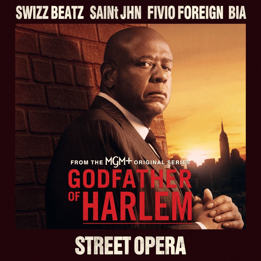TheRemindersPod's tweet photo. Keeping the tracks coming in for the #GodfatherOfHarlem series, @THEREALSWIZZZ dropped the latest track, #StreetOpera, with the help of @SAINtJHN, @FivioForeign and @BIABIA! Thoughts on the #SwizzBeatz collaboration?! #TheSickRapper #SoundCloud https://t.co/fmdmaYJa19 https://t.co/qHuZYQXd4y