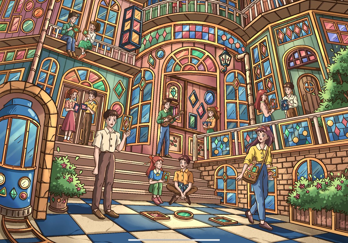 CCharmingStudio's tweet photo. Hello #VisibleWoman !
I’m Charming, I am a digital artist 👩‍🎨 who loves to draw cheerful ordinary life characters and fantasy architecture 🤩😊💙 https://t.co/wAc5vnukcG