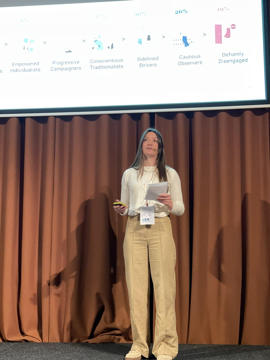 NikkiSavanta's tweet photo. @Savanta_UK on stage at @GreenBook ‘s #iiexeurope ! Helena is representing on the new speaker track, talking about #sustainability and #segmentation ! https://t.co/9q8SaAdVXe