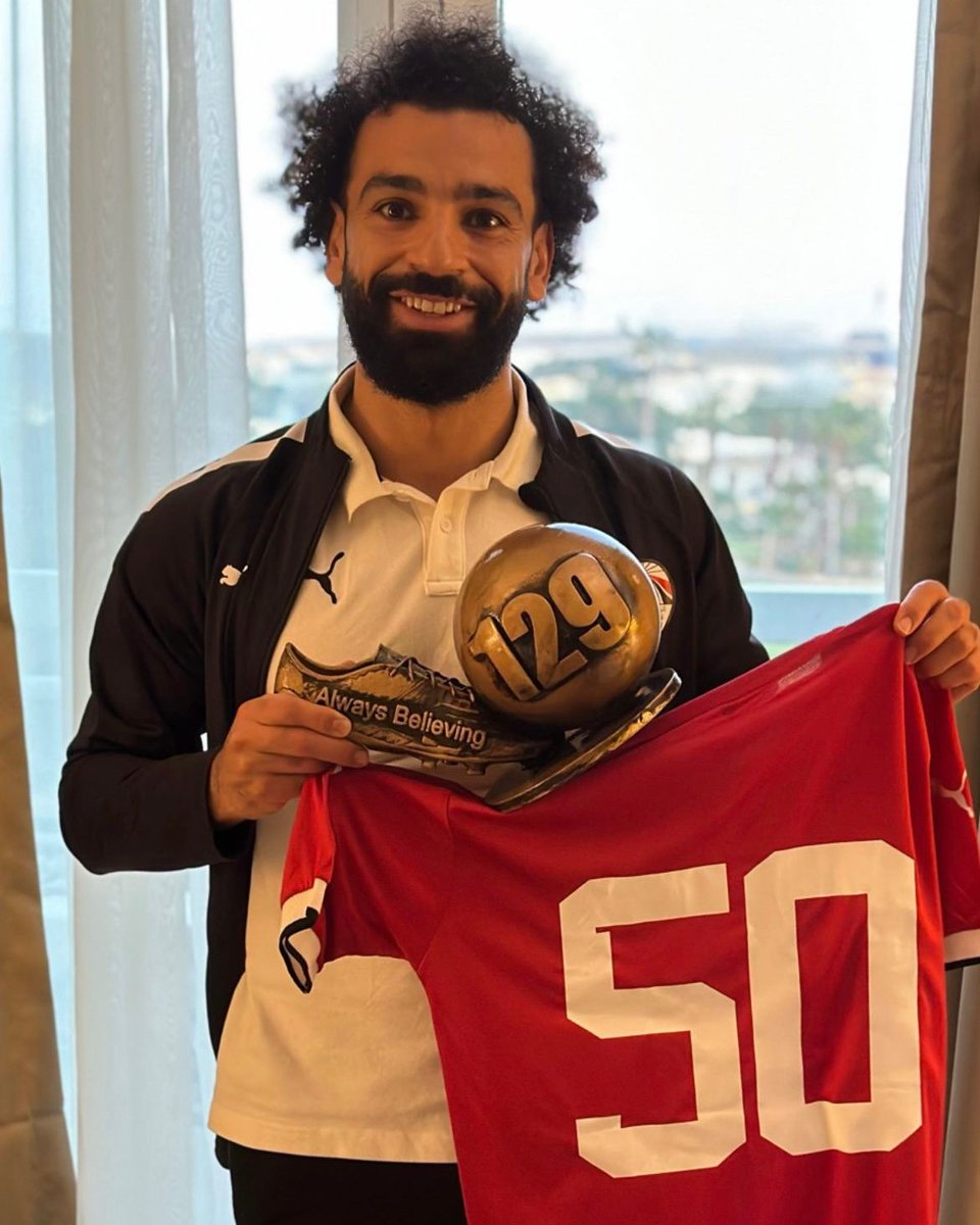 Congratulations on an incredible achievement, <a href="/MoSalah/">Mohamed Salah</a> 👏🇪🇬