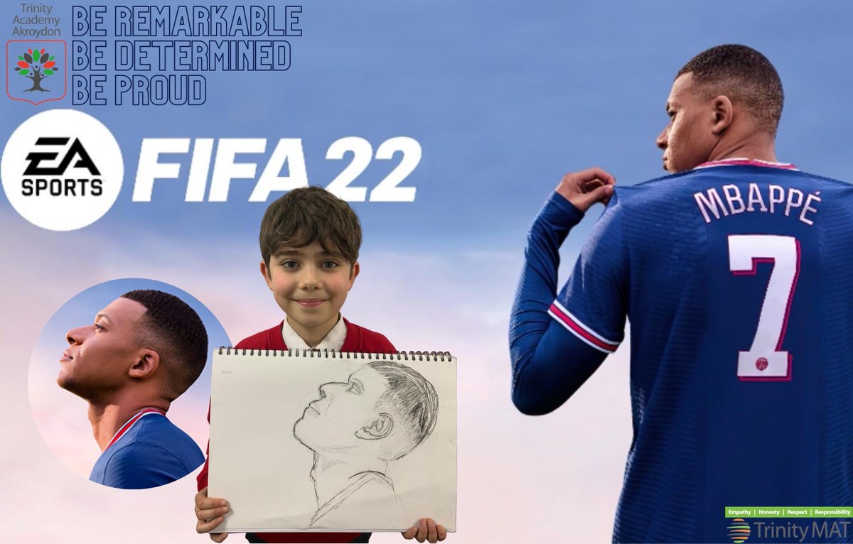Meet Logan 👋🏻

Today, Logan brought his sketchbook to school as he was really #proud of his #remarkable portrait of @KMbappe 👨🏻‍🎨

We love that Logan took a break from the screen to create his masterpiece! 🎮