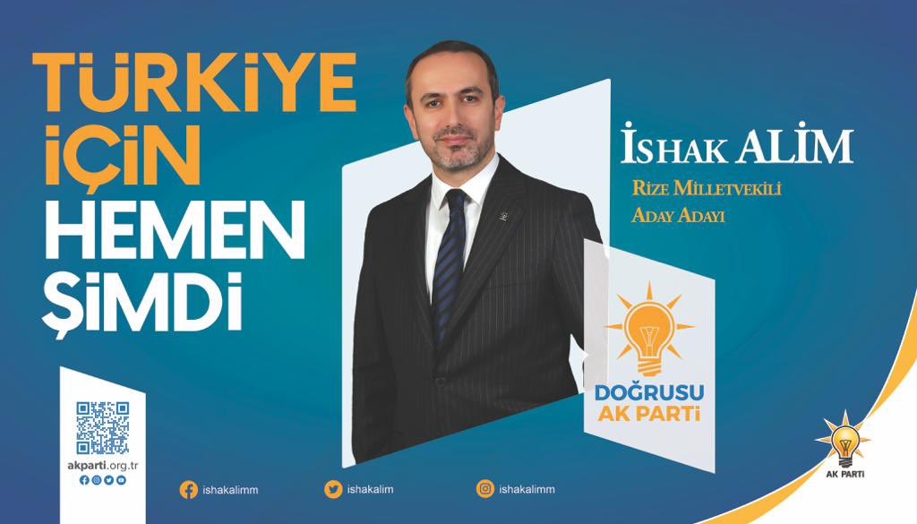 Teşkilatın her kademesinde yer almış dava adamı <a href="/ishakalim/">İshak ALİM</a> başkanımız (arkadaşım dostum)’a çıkmış olduğu bu yolda başarılar dilerim. #turkiyeyüzyılı #AKPARTİ #Rize