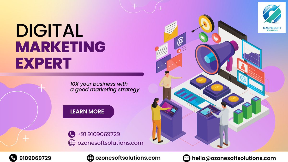 ozonesoftsol's tweet photo. Not Getting #Traffic on #Website?

In order to attract people you need to have your #socialmedia appearance which is up to date and appropriate.

#DigitalMarketing can help you get your target audience with a global reach.

#ozonesoftsolutions Solutions can 10X your Business https://t.co/2etBgh6rwh