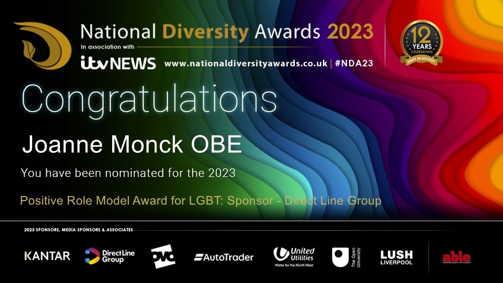 What great news from <a href="/ndawards/">National Diversity Awards</a> and quite a surprise. I need votes now. Visit nationaldiversityawards.co.uk/awards-2023/no…
Just search for my name and follow the directions.

I've been a supporter of these incredible awards for about 8 years  and would love to get on the shortlist.
#nda2023