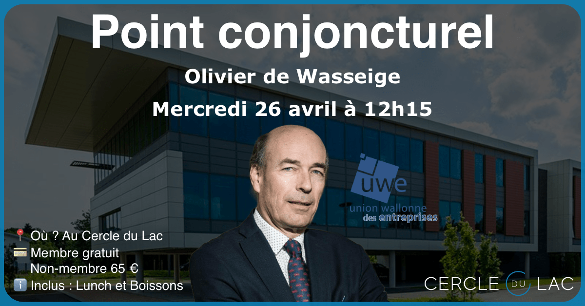 Cercledulac's tweet photo. 🔎 Quel avenir pour les entreprises #Wallonnes ?

📣 Restez informé de l'évolution #conjoncturelle de l'économie wallonne grâce à notre membre Olivier de Wasseige, Administrateur Délégué de l'@UWE_asbl.

➡️ https://t.co/iOgamm8oTm

#cercledulac #boostervotrebusiness #Economie https://t.co/nKuhKsshfo