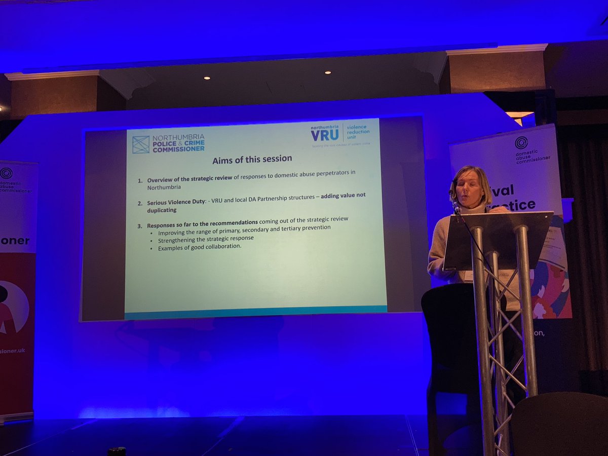 JoCostello20's tweet photo. Looking forward to hearing from Julie Smith, VAWG lead @NorthumbriaPCC #DACFestival https://t.co/5h9Yanr54t