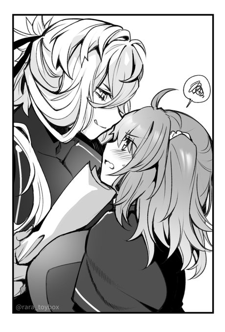 前に描いたピオぐだ♀ 