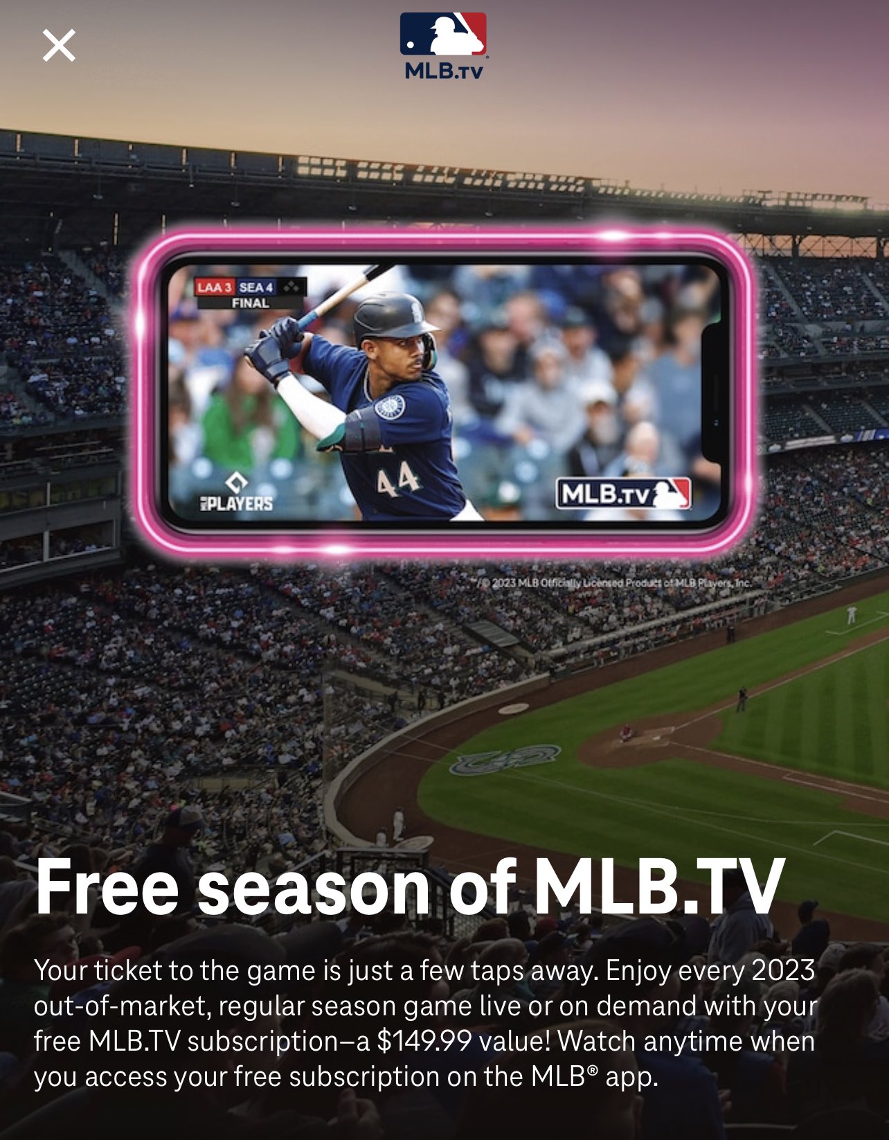 mlb tv out of market