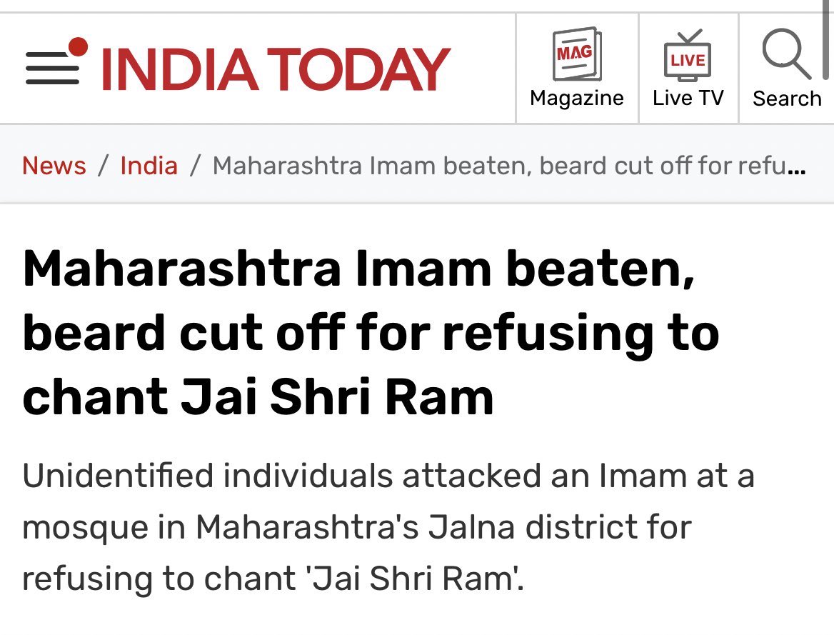 isaifpatel's tweet photo. A question to the (still) silent majority - how do you expect Muslims to live with the daily dose of Islamophobia and humiliation dished out to us by your co-religionists in YOUR name?

Don’t you feel ashamed that your religious slogan has been turned into a war cry? https://t.co/aaa5ogGSsk