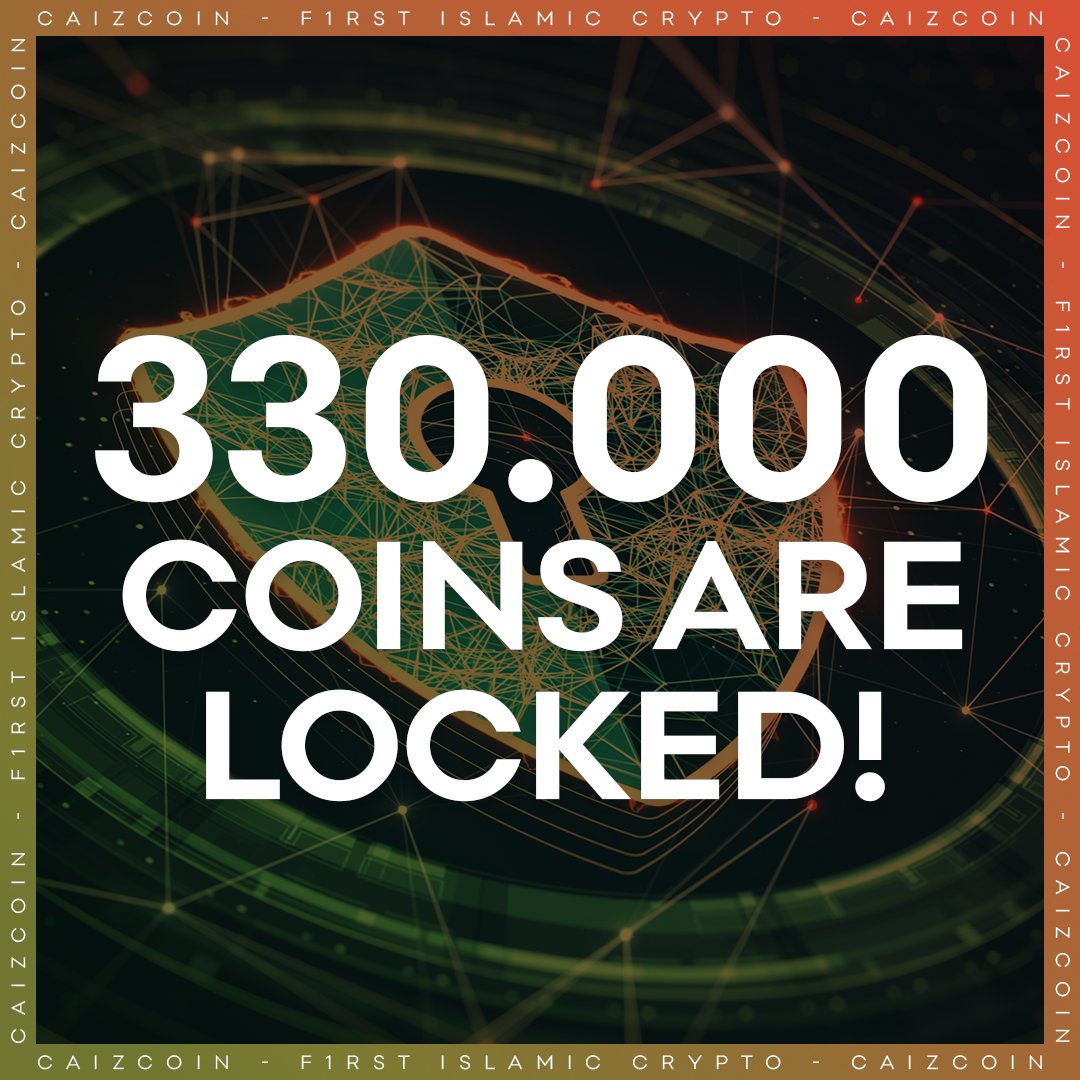 Caizcoin's tweet photo. Don't miss out on this opportunity! 🚀 330.000 Caizcoins are locked in! 🔒 Join our #CaizEarnProgram now and earn a solid 8% on top. #CaizEarn #InvestInYourFuture #Investment #EarnMore #Crypto #Cryptocurrency #Blockchain #CEP #Caizcoin #Caiz https://t.co/4yvwaDrrnv