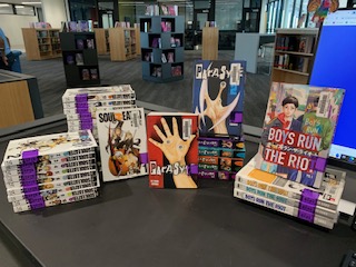 westviewlibrary's tweet image. New manga... Stop by and check it out! @OPS_Westview #newlibrarybooks