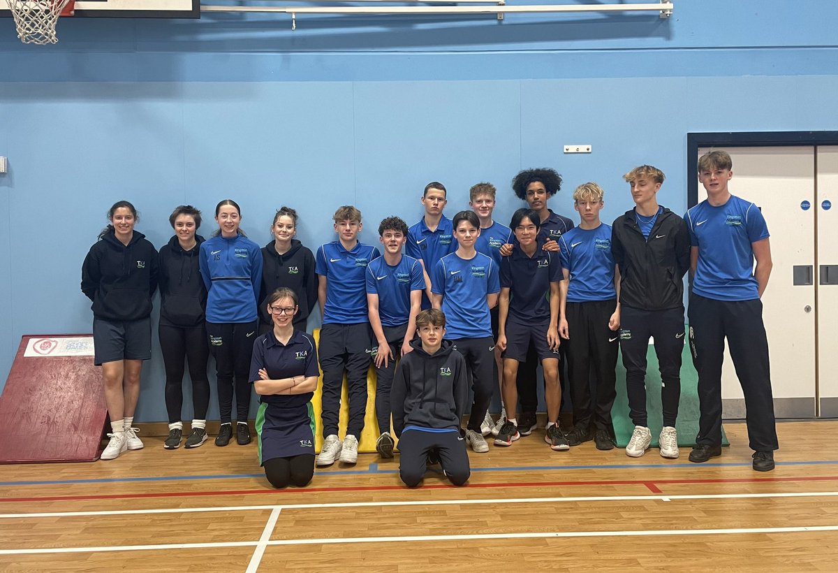 ActiveKingston's tweet photo. Huge thanks to all the fabulous young leaders from @TKAPhysicalEd for their help today in delivering the @ActiveKingston Yr 3&4 sportshall athletics competition. We couldnβt have done it without you π#excellentrolemodels #youngleaders @TheKingstonAca https://t.co/v5waQoM5Z0