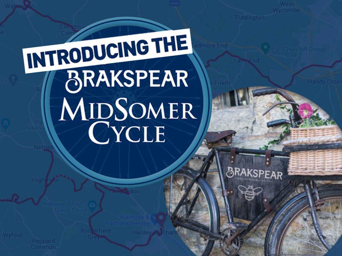 Get On Yer Bike! A brilliant new challenge, the Brakspear Midsomer Cycle has been added to Brakspear’s popular app. It’s an invitation to get on your bike and visit each of the nine Brakspear pubs that have featured in the popular TV show Midsomer Murders.
brakspear.co.uk/on-yer-bike-wi…