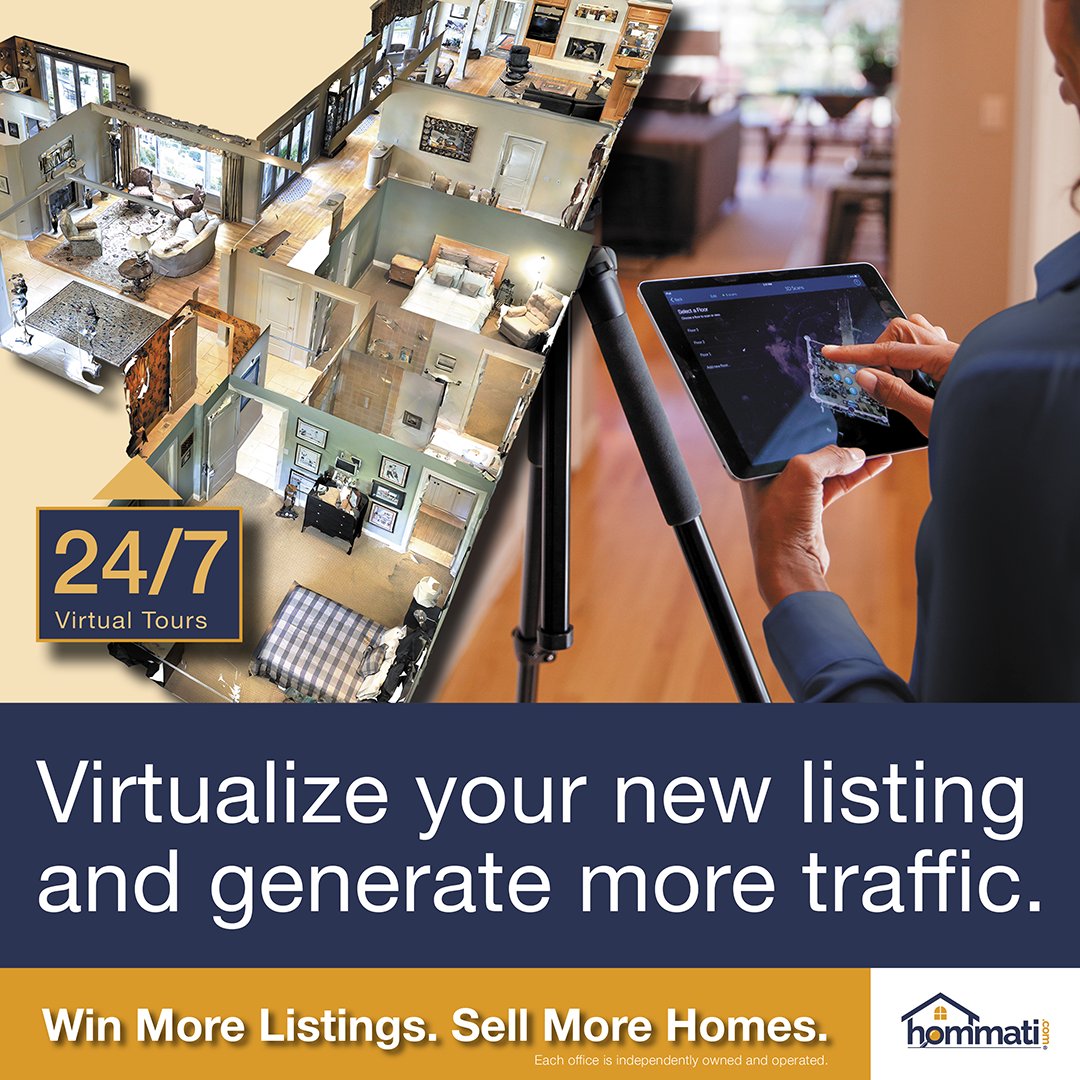 Make it as convenient as possible for your potential homebuyers by allowing Hommati to create a 24/7 Virtual Open House for your listing. Virtualize your listing today by calling (615) 420-2299 or visiting hommati.com/office/147.

#Hommati #VirtualOpenHouse #3DTour...