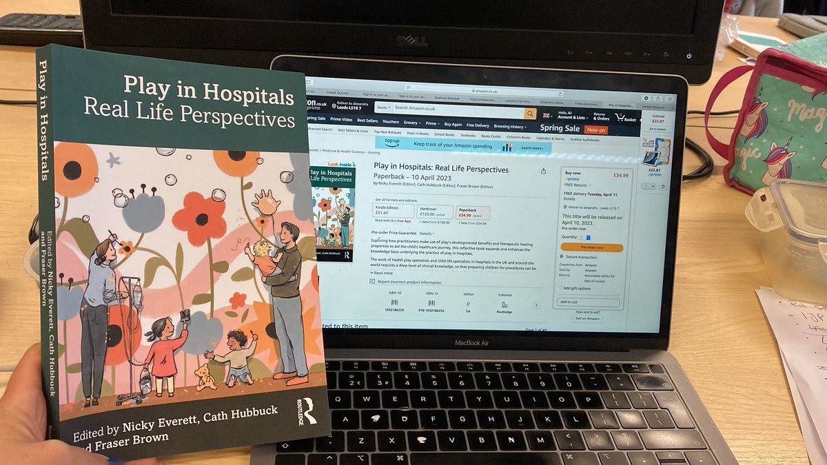 It’s here! A collection of international stories of Play in Hospitals. Full of powerful stories of children’s experiences. So proud of @NickyEverett2, @CathHubbuck, Fraser & all contributors. A project that started during lockdown has been realised! #article31 #playinhospitals