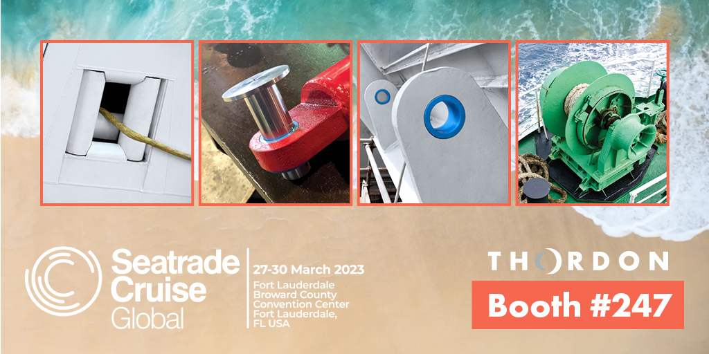Thordon Bearings Inc (@thordonbearings) on Twitter photo ThorPlas-Blue is a maintenance free solution that is the ideal replacement for greased bronze and other non-metallic bearings in your deck equipment. Visit Thordon at <a href="/SeatradeCruise/">Seatrade Cruise</a> to learn more about eliminating grease from your vessel #STCGlobal
hubs.ly/Q01HgjFm0 ThorPlas-Blue is a maintenance free solution that is the ideal replacement for greased bronze and other non-metallic bearings in your deck equipment. Visit Thordon at <a href="/SeatradeCruise/">Seatrade Cruise</a> to learn more about eliminating grease from your vessel #STCGlobal
hubs.ly/Q01HgjFm0