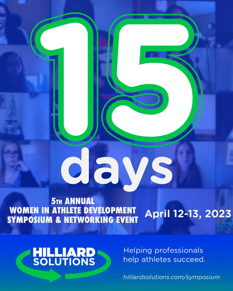 HilliardSoluti1's tweet photo. Only 15 Days Left – Claim your ticket before they sell out at https://t.co/9cvRs78yNV!! Event sponsors @MoniqueAJSMorgan @SnodgrassInc @iam_jonathanorr #hilliardsolutions https://t.co/O1cyY2MLjK