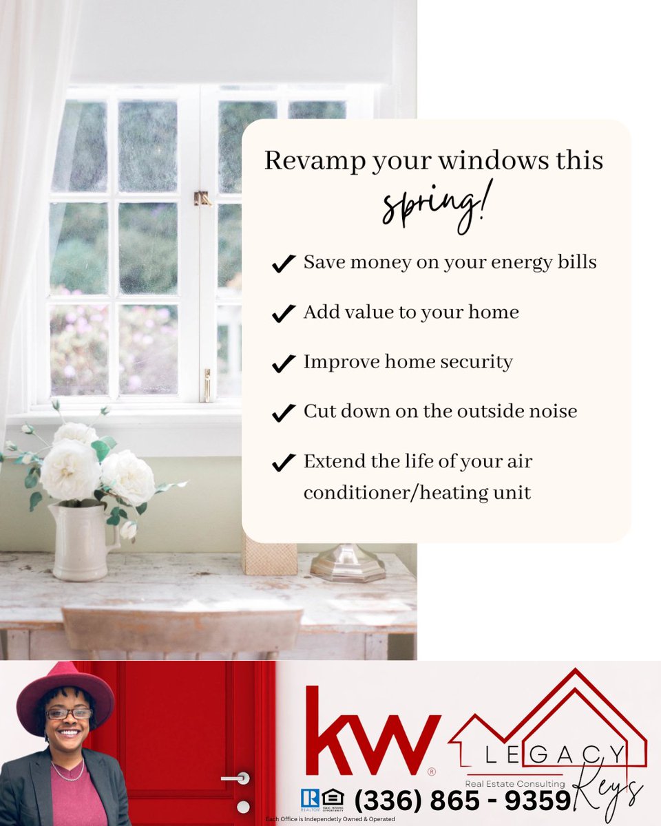 Spring is the perfect time to breathe new life into your home, and revamping your windows can be the perfect way!

#windows #homeupdate #springcleaning #homeproject #home #homemaintenancetips #householdtips #spring #hgtv #refresh