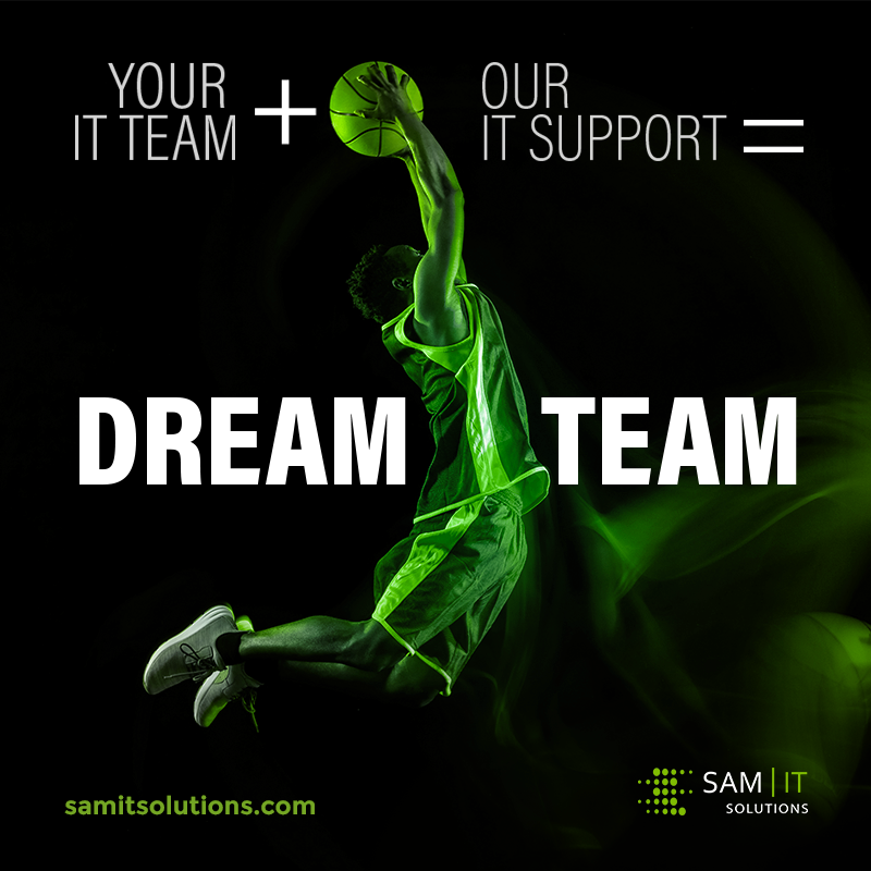 SamTsolutions's tweet photo. Say goodbye to IT troubles and hello to a winning combination. By joining forces with our co-managed IT team, your business will experience a significant boost in efficiency, cost savings and expertise.
Think of it like having your own personal IT superhero, but better. Our IT e https://t.co/ACvYr5ISJg