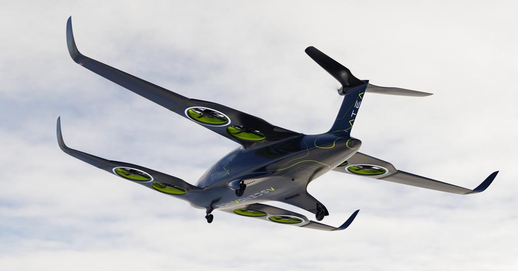 FlightGlobal's tweet photo. Ascendance secures more funding for Atea hybrid-electric VTOL programme https://t.co/AhqEqFpnNH https://t.co/UbKS8zkpug