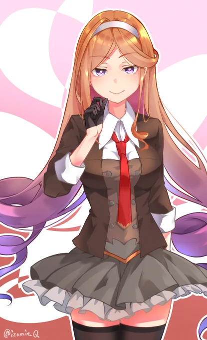 なんか悪役令嬢っぽい夕暮さんE2クリア&ドロップ記念☆#艦隊これくしょん#夕暮 